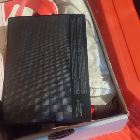 NWOT NIKE Air forces youth size 7 white/dynic pink hyper red - Picture 9 of 9